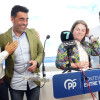 Celebración en el Partido Popular provincial al lograr la Deputación de Pontevedra