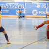Partido de Primera División de fútbol sala femenino entre el Poio Pescamar y Gran Canaria en A Seca