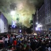 Espectáculo pirotécnico nas Corbaceiras para abrir as festas da Peregrina