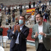 Mitin do PP en Pontevedra con Pablo Casado, Mariano Rajoy e Alberto Núñez Feijóo
