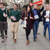 Paseo de Núñez Feijóo por Pontevedra en la campaña de las elecciones gallegas del 18F