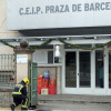 Desalojan el colegio de Barcelos por un incendio en el transformador