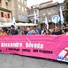 Acto de homenaje a Alexandre Bóveda organizado por el BNG en el concello de Pontevedra