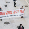 Manifestación da hostelería de Marín contra o peche