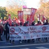 Manifestación en Santiago de Compostela en defensa de la Sanidad Pública