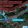 Restricións de tráfico e de aparcadoiro con motivo do Triatlon Cidade de Pontevedra