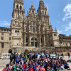 El alumnado del CEIP de Ponte Sampaio visita Santiago de Compostela