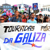 Manifestación Touradas fóra de Pontevedra 2015