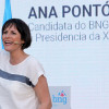 Mitin do BNG con Ana Pontón na Praza da Ferrería