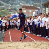 Inauguración das novas pistas de atletismo de San Pedro en Marín
