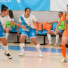 Partido de liga en A Raña entre Marín Futsal e Roldán