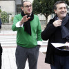 Fouces e Bará explican o proxecto de peonalización da Praza de Barcelos