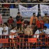Participantes no Campionato Galego Absoluto de Natación en Pontemuíños