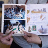 A pontevedresa Ángela Paz documenta exhaustivamente cada recreación que realiza nas súas miniaturas