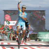 Final de etapa de La Vuelta 2014 no Monte Castrove (Meis)