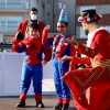 Festa de disfraces na Praza dos Barcos de Sanxenxo
