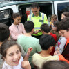 Visita de escolares dos colexios Padín Truiteiro, Viñas e Espedregada á Comandancia