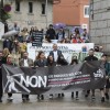 Manifestación en Cerdedo contra los parques eólicos
