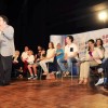 Acto del BNG en el Teatro Principal en la campaña de elecciones europeas