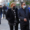 Santa María la Mayor acogió este lunes, 4 de abril, un funeral en memoria de Eduardo Dapena Lis, Cholo