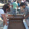 Xornada de xogos populares na praza da  Ferrería