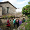 Residentes das parroquias do rural pontevedrés visitan Santa Clara
