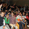 Gómez Noya celebra con escolares pontevedreses o Premio Princesa de Asturias