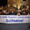 Concentración convocada pola Federación veciñal Castelao en defensa da sanidade pública