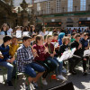La plaza de la Peregrina se llenó de ritmo gracias al "Musiqueando"