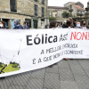 Concentración en Pontevedra contra o actual modelo eólico
