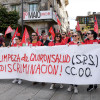Manifestación do 1º de maio de CCOO para pedir creación de emprego digno na comarca