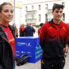 Sara Guerrero e Antonio Serrat, na presentación da Selección Española para a Gran Final das Series Mundiais