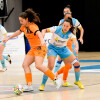 Partido de liga entre Marín Futsal e Burela na Raña
