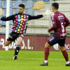 Pablo Cacharrón no partido de liga en Pasarón entre Pontevedra e Coruxo