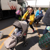 Chegada de 20 refuxiados ucraínos ao colexio San Narciso de Marín