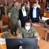 Presentación do traballo dos rastrexadores do Ministerio de Defensa que farán seguimento da Covid-19 desde a base da Brilat