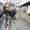 Incendio nun garaxe da rúa Pintor Laxeiro