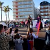Festa de disfraces na Praza dos Barcos de Sanxenxo