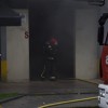 Incendio en un garaje de la calle Pintor Laxeiro