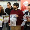 Presentación do Calendario solidario de AJE Pontevedra