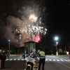 Tirada de fogos de artificio de San Roque 2017