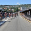 Paso de La Vuelta 2014 por la ciudad de Pontevedra