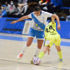 Partido de liga en A Raña entre Marín Futsal y Atlético Torcal