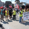 Manifestación en la tercera jornada de huelga del sector del metal en Pontevedra