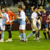 Partido de liga entre Pontevedra y Compostela en Pasarón