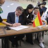 Firma del convenio de colaboración entre Pontevedra y Jeonju 