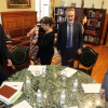 Reunión entre a Xunta e a Deputación para falar do Pazo de Lourizán
