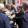 O ministro de Cultura e Deporte, Miquel Iceta, participa nun acto de campaña electoral de Iván Puentes