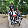  Saída guiada de persoas con parálise cerebral para coñecer o río Gafos