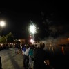 Fuegos artificiales del cierre de las Fiestas de la Peregrina 2016